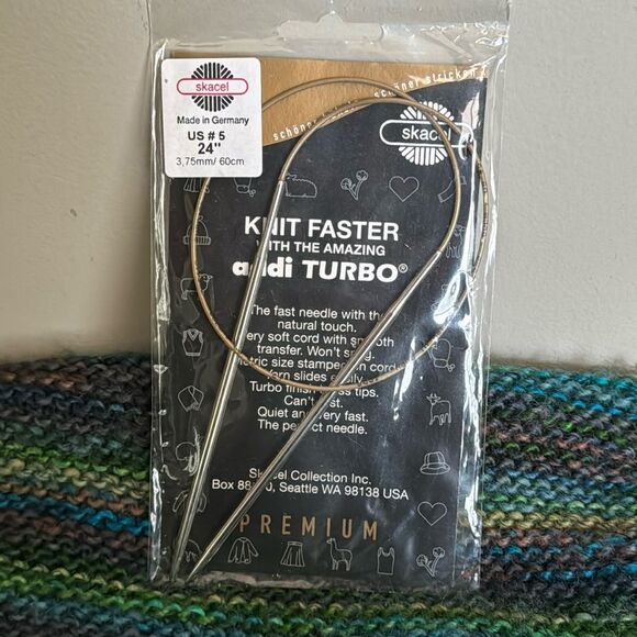 Addi Turbo Circular Knitting Needles #5 24inch - Picture 1 of 7